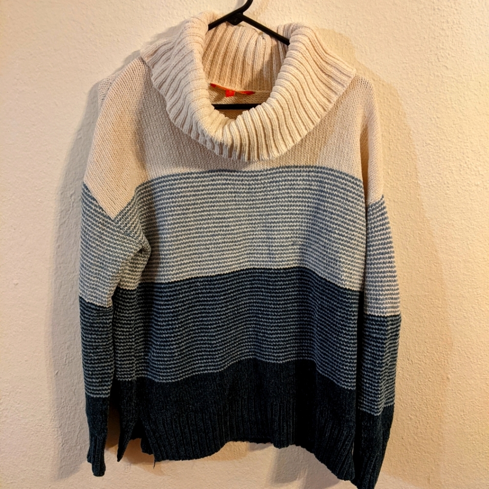 Modcloth Ombre Chenille Cowl Sweater